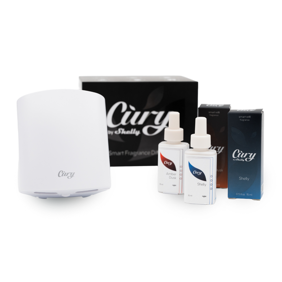 Cury Diffuser + Shelly Fragrance + Amber Dusk